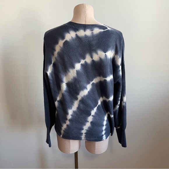 Cinq à Sept Tie Dye Clerisa Pullover Sweater Wool Cashmere - Picture 7 of 11
